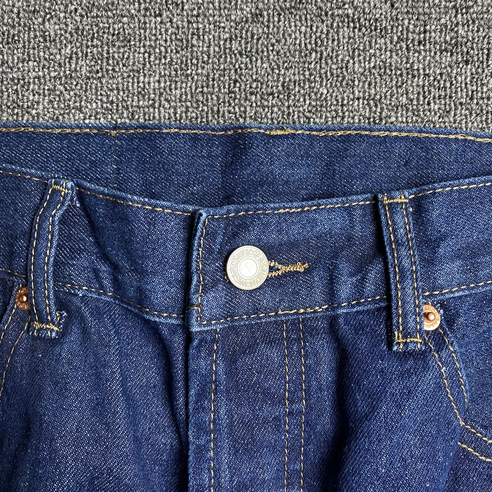 DENIM TEARS x LEVI'S COTTON WREATH JEANS DARK BLUE - Prime Reps