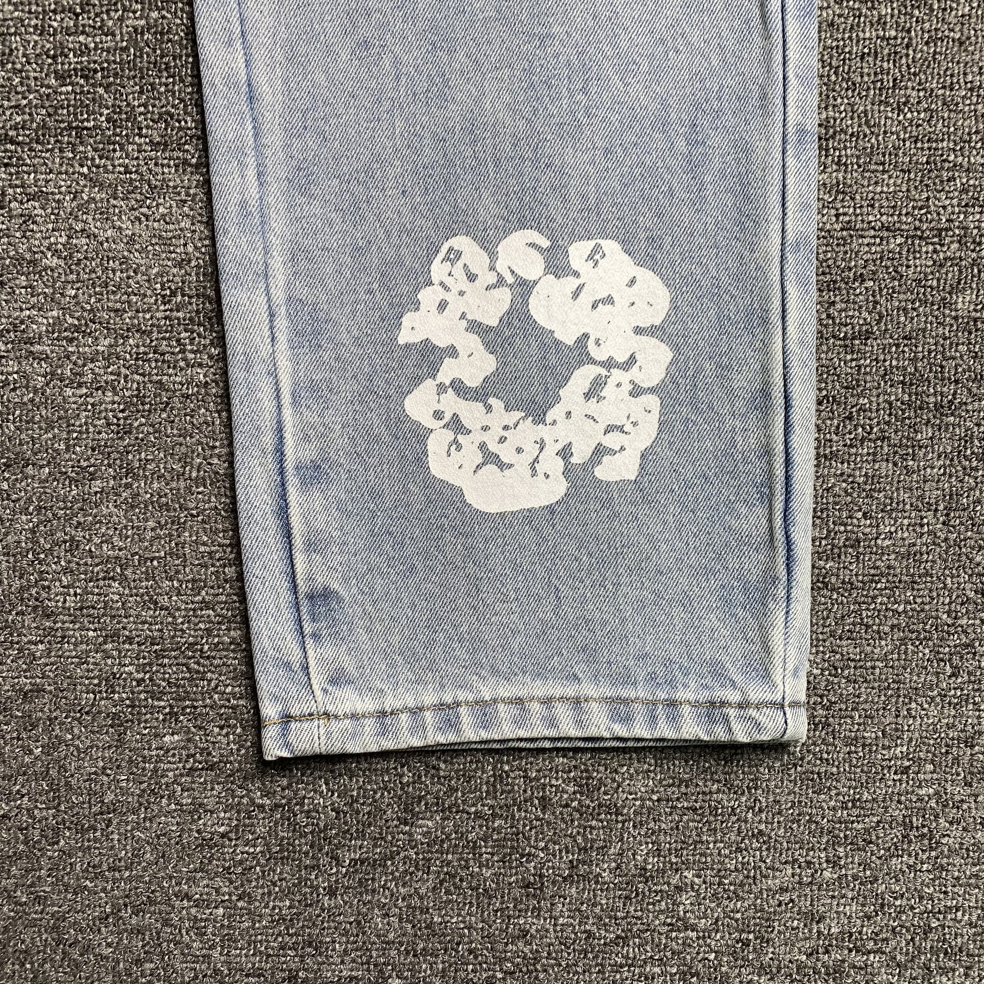 DENIM TEARS x LEVI'S COTTON WREATH JEANS LIGHT WASH - Prime Reps
