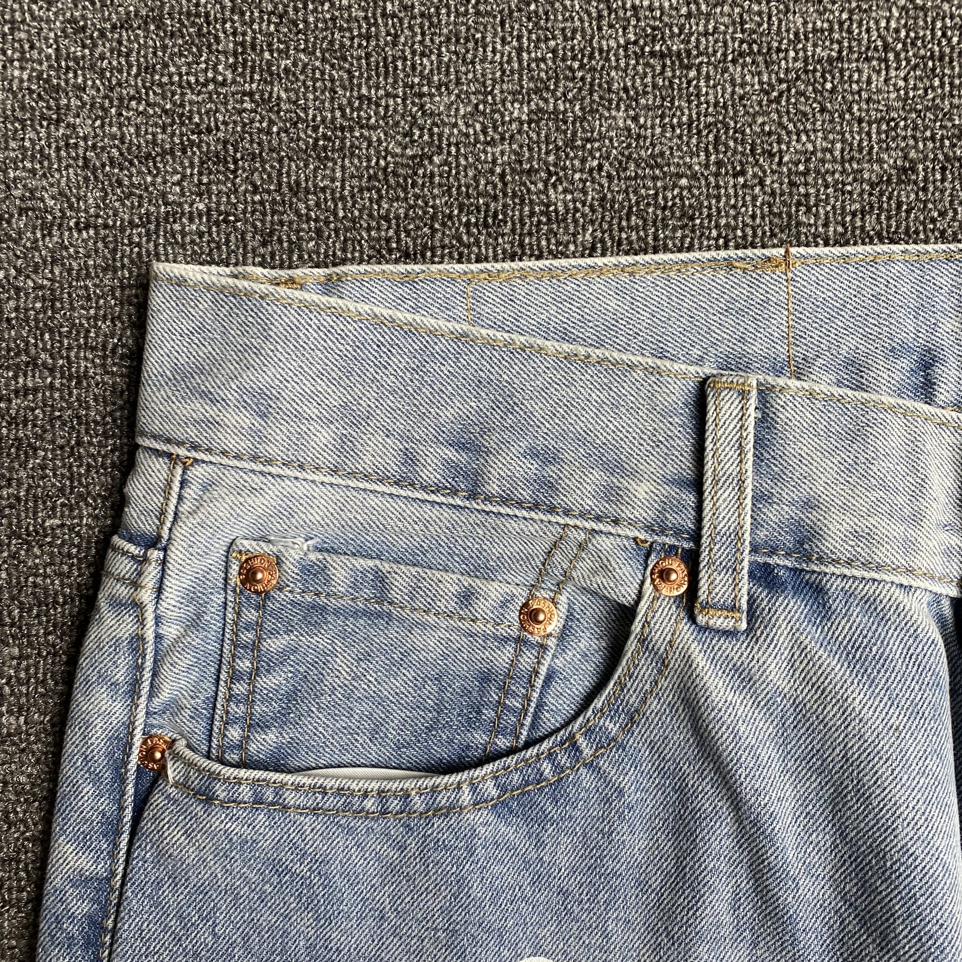 DENIM TEARS x LEVI'S COTTON WREATH JEANS LIGHT WASH - Prime Reps