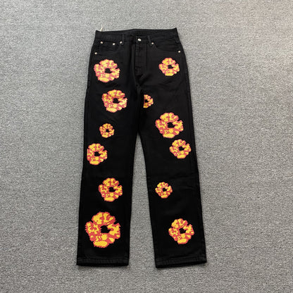 DENIM TEARS x OFFSET JEANS BLACK - Prime Reps