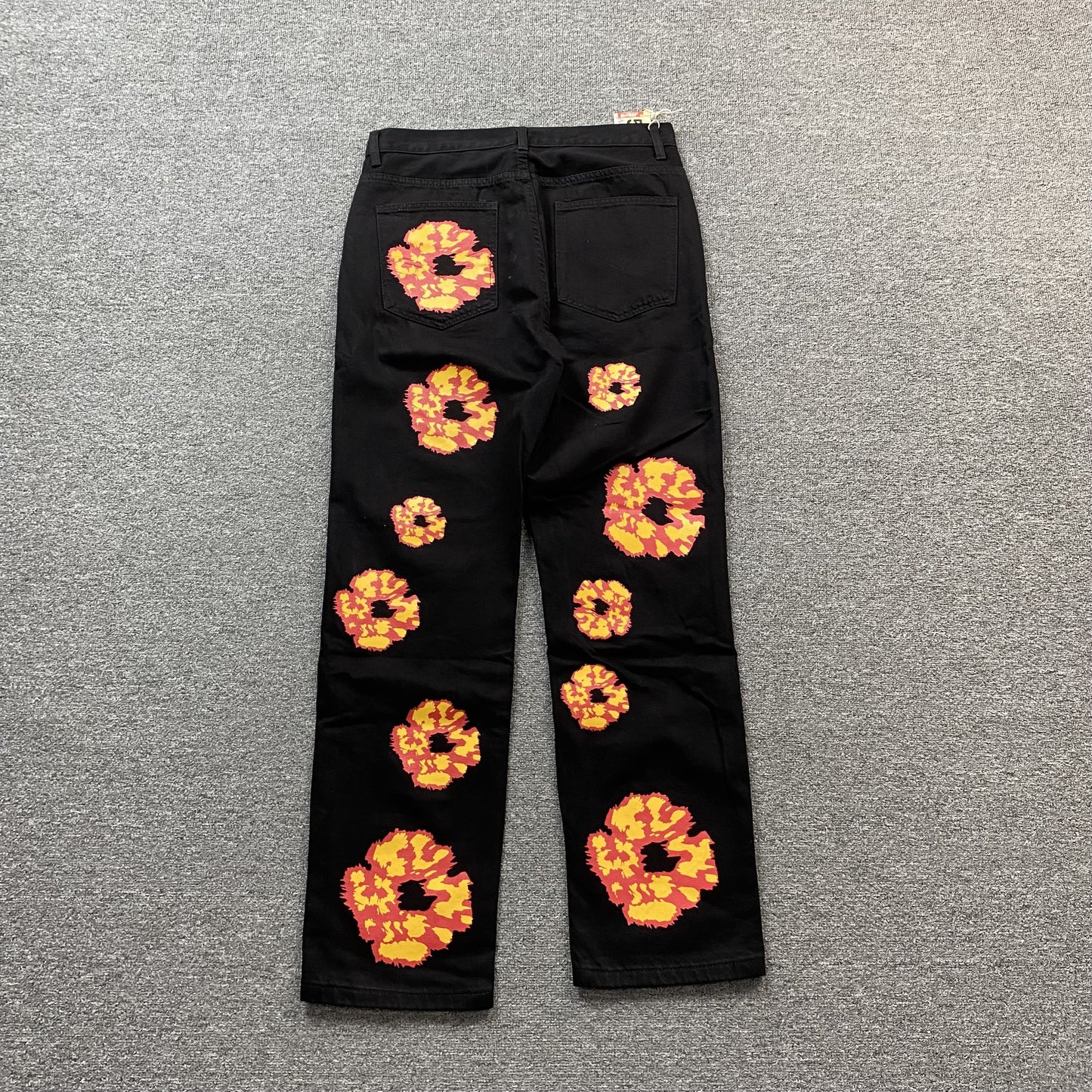 DENIM TEARS x OFFSET JEANS BLACK - Prime Reps