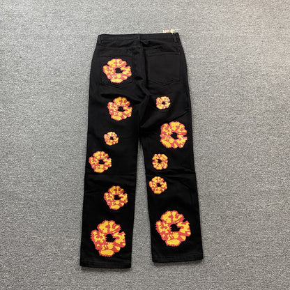DENIM TEARS x OFFSET JEANS BLACK - Prime Reps