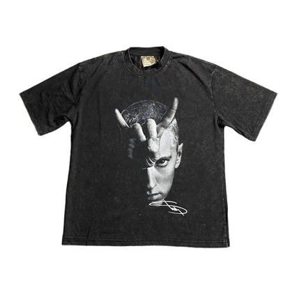 EMINEM VINTAGE GRAPHIC TEE DARK GREY - Prime Reps
