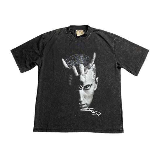 EMINEM VINTAGE GRAPHIC TEE DARK GREY - Prime Reps