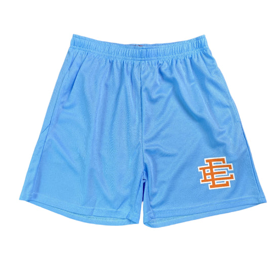 ERIC EMANUEL EE BASIC SHORTS CAROLINA BLUE/ORANGE - Prime Reps