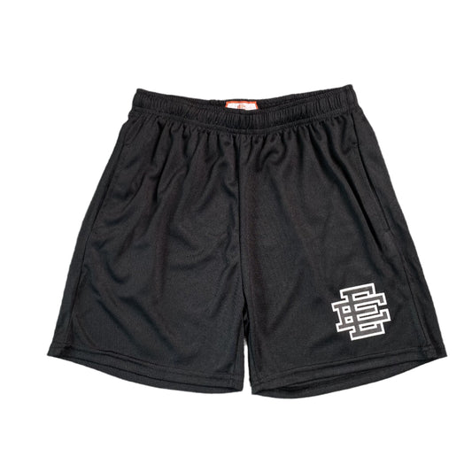 ERIC EMMANUEL EE BASIC SHORTS BLACK/GREY - Prime Reps
