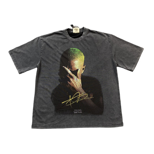 FRANK OCEAN VINTAGE GRAPHIC TEE DARK GREY - Prime Reps