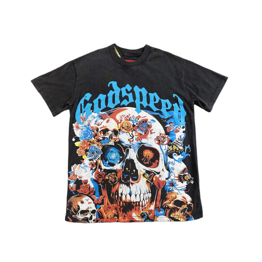 GODSPEED ETERNAL DREAM T-SHIRT WASHED BLACK - Prime Reps
