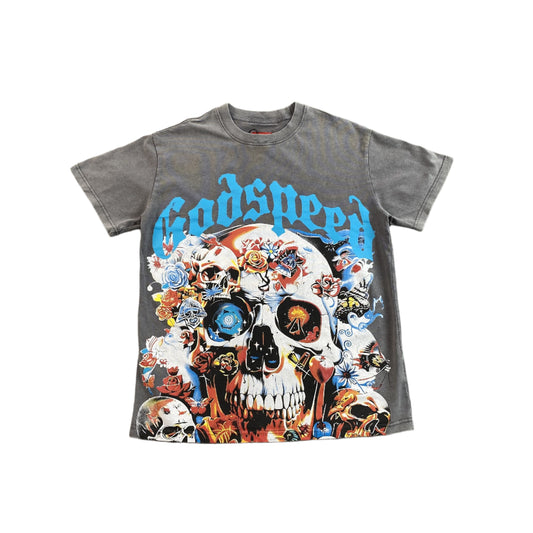 GODSPEED ETERNAL DREAM T-SHIRT WASHED GREY - Prime Reps
