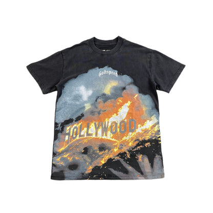 GODSPEED HOLLYWEIRD T-SHIRT WASHED BLACK - Prime Reps