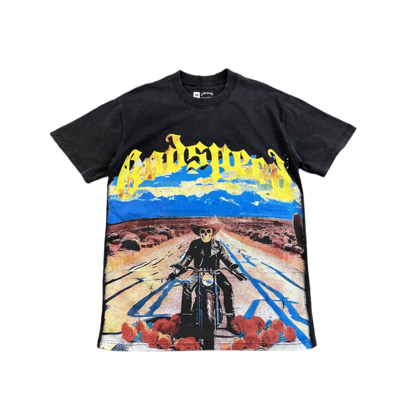 GODSPEED LONG LONELY ROAD T-SHIRT BLACK - Prime Reps
