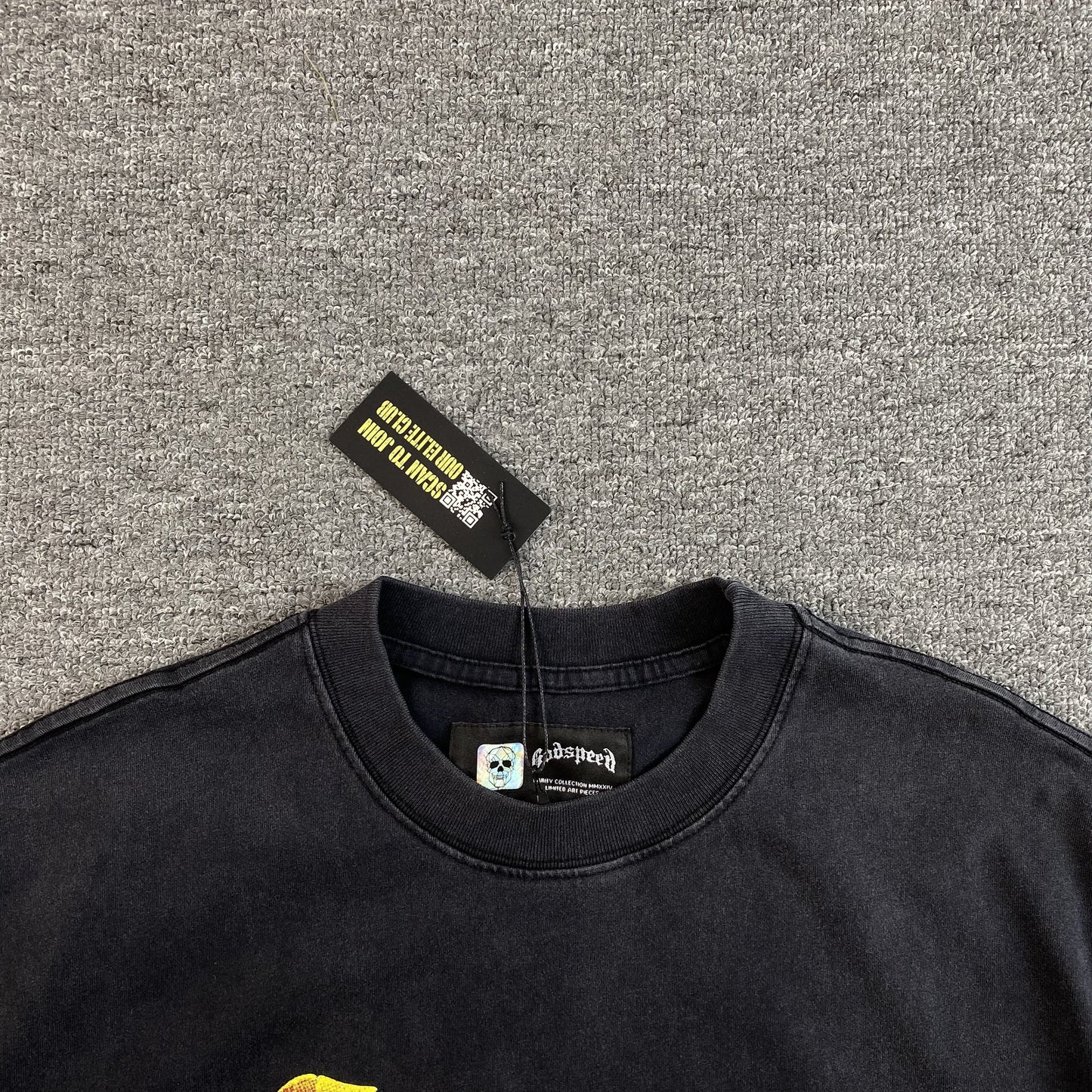 GODSPEED LONG LONELY ROAD T-SHIRT BLACK - Prime Reps