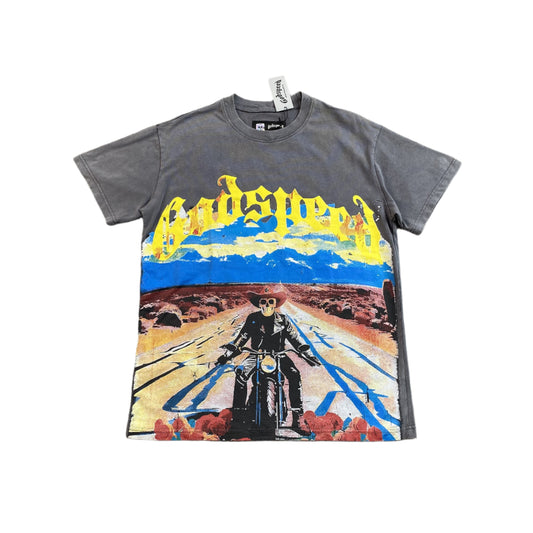 GODSPEED LONG LONELY ROAD T-SHIRT GREY - Prime Reps