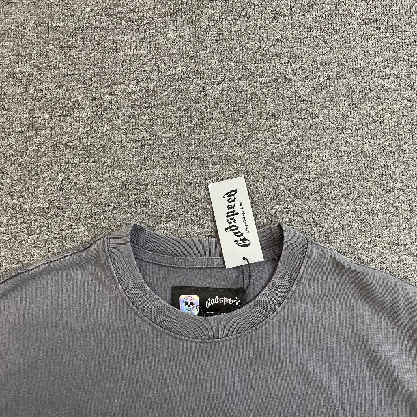 GODSPEED LONG LONELY ROAD T-SHIRT GREY - Prime Reps