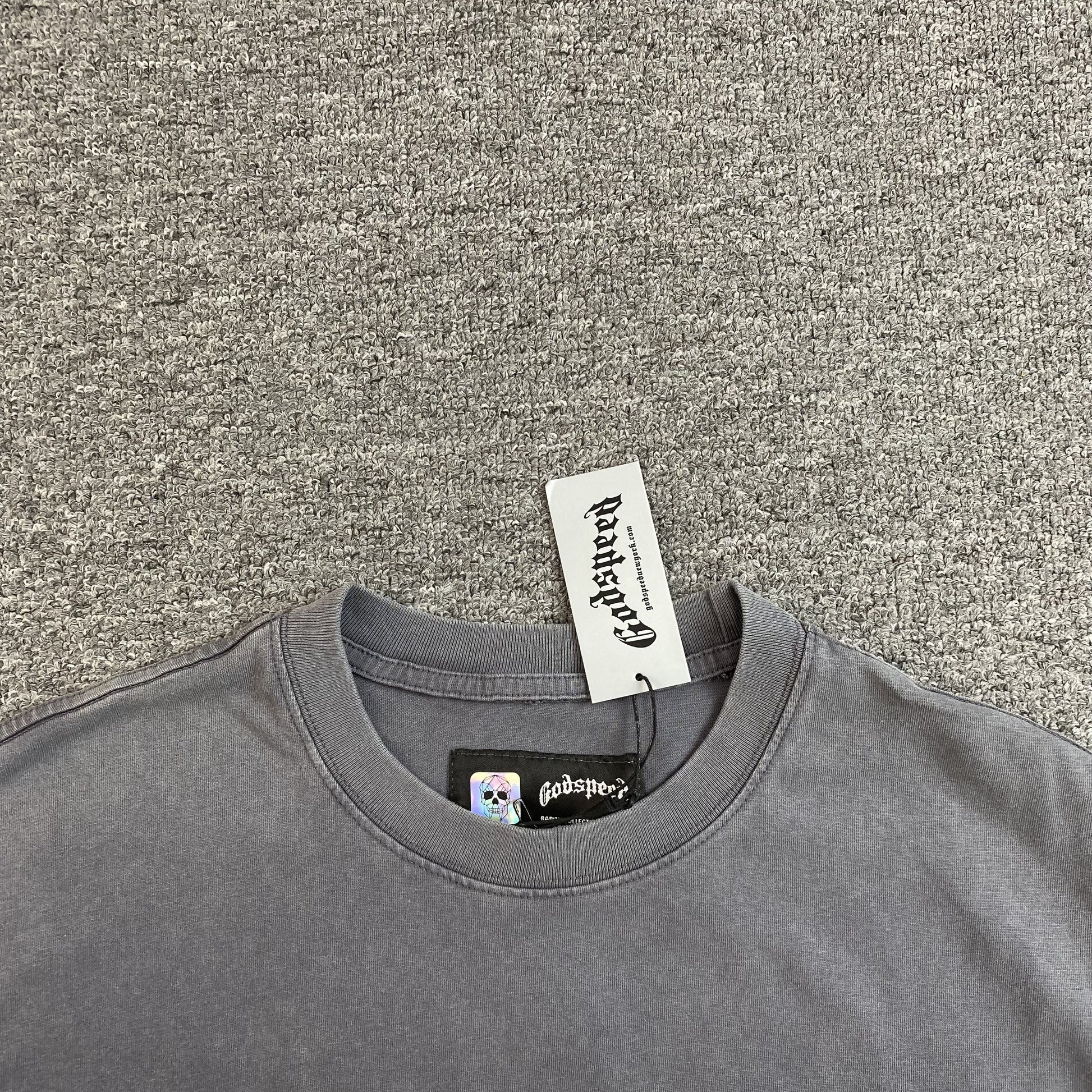 GODSPEED LONG LONELY ROAD T-SHIRT GREY - Prime Reps