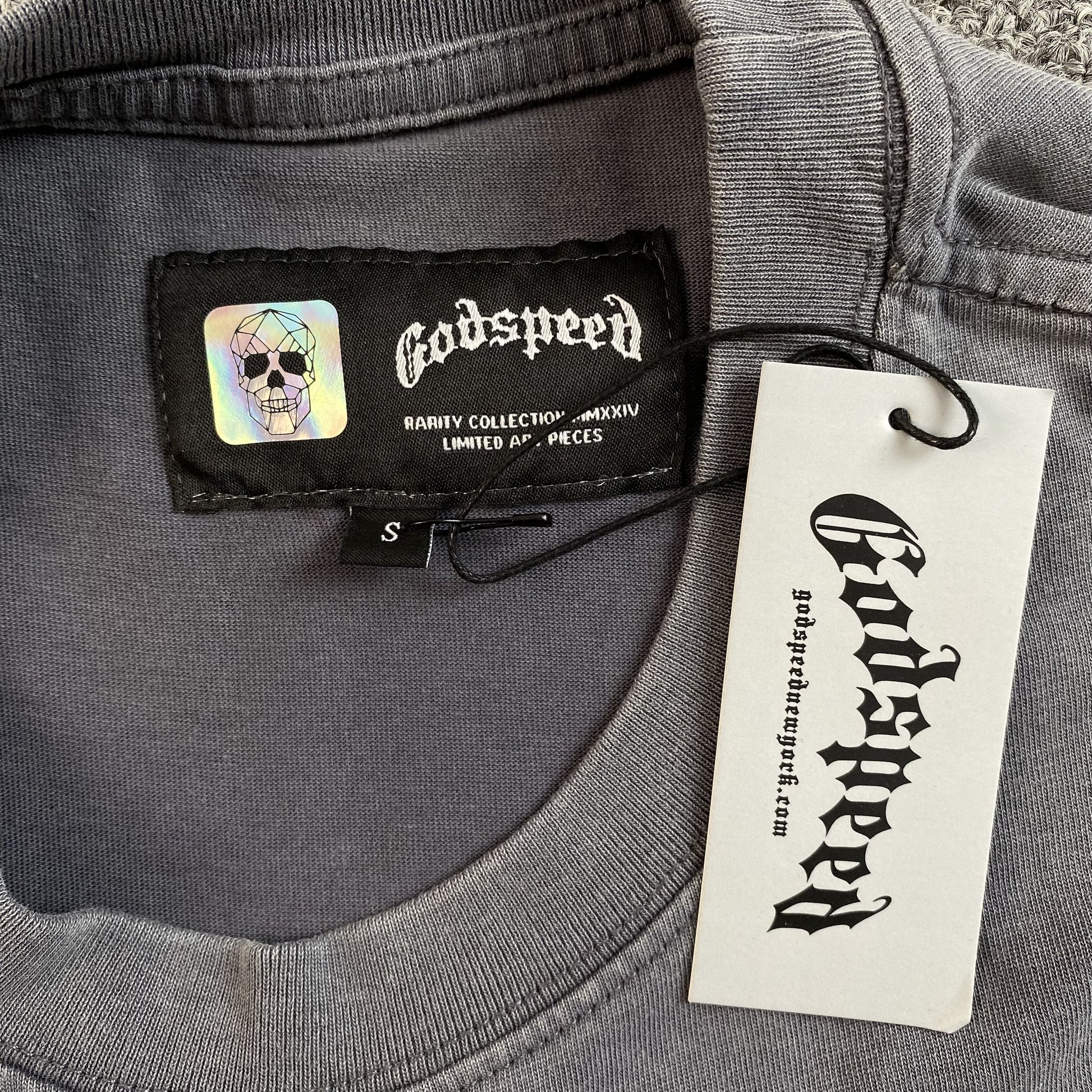 GODSPEED LONG LONELY ROAD T-SHIRT GREY - Prime Reps