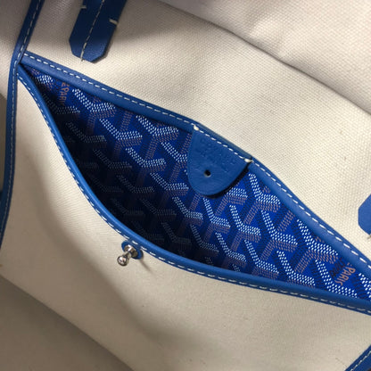 GOYARD ARTOIS PM TOTE BAG BLUE- Prime Reps