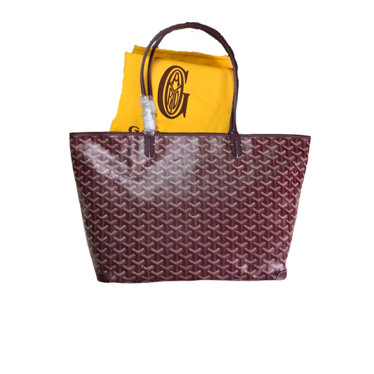 GOYARD ARTOIS PM TOTE BAG BURGUNDY - Prime Reps