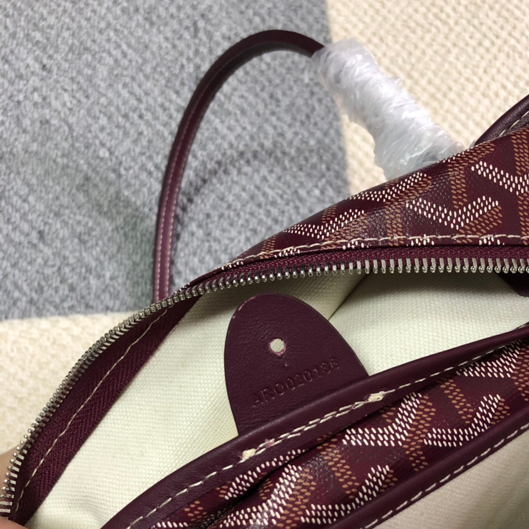GOYARD ARTOIS PM TOTE BAG BURGUNDY - Prime Reps