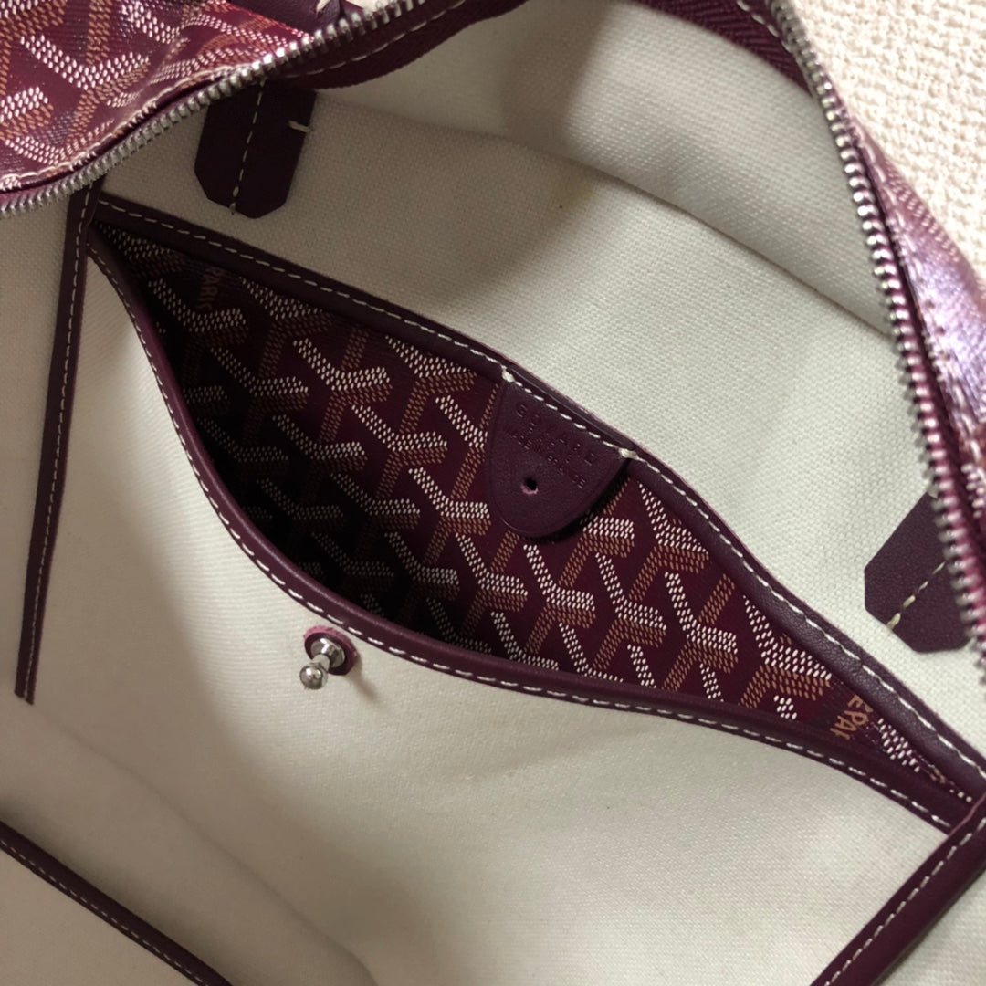 GOYARD ARTOIS PM TOTE BAG BURGUNDY - Prime Reps