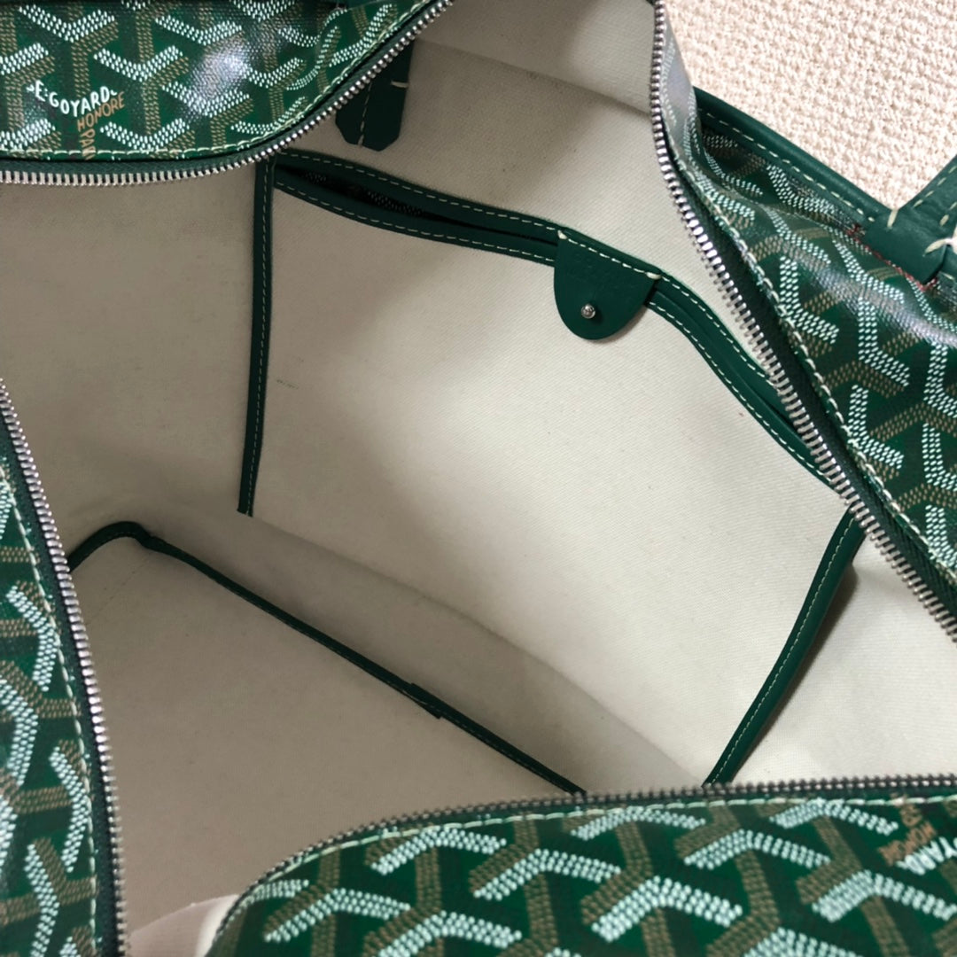 GOYARD ARTOIS PM TOTE BAG GREEN - Prime Reps