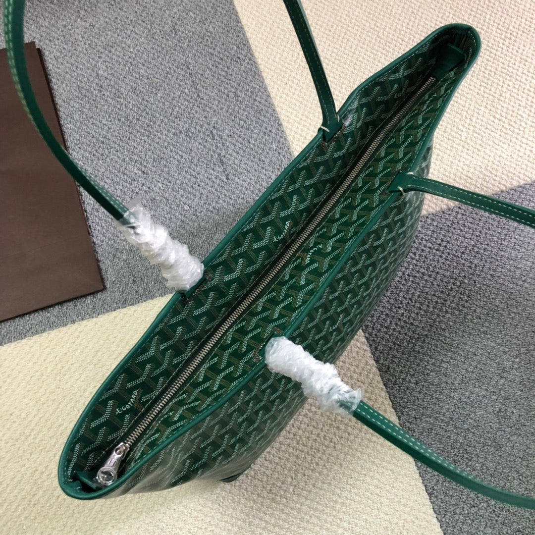 GOYARD ARTOIS PM TOTE BAG GREEN - Prime Reps