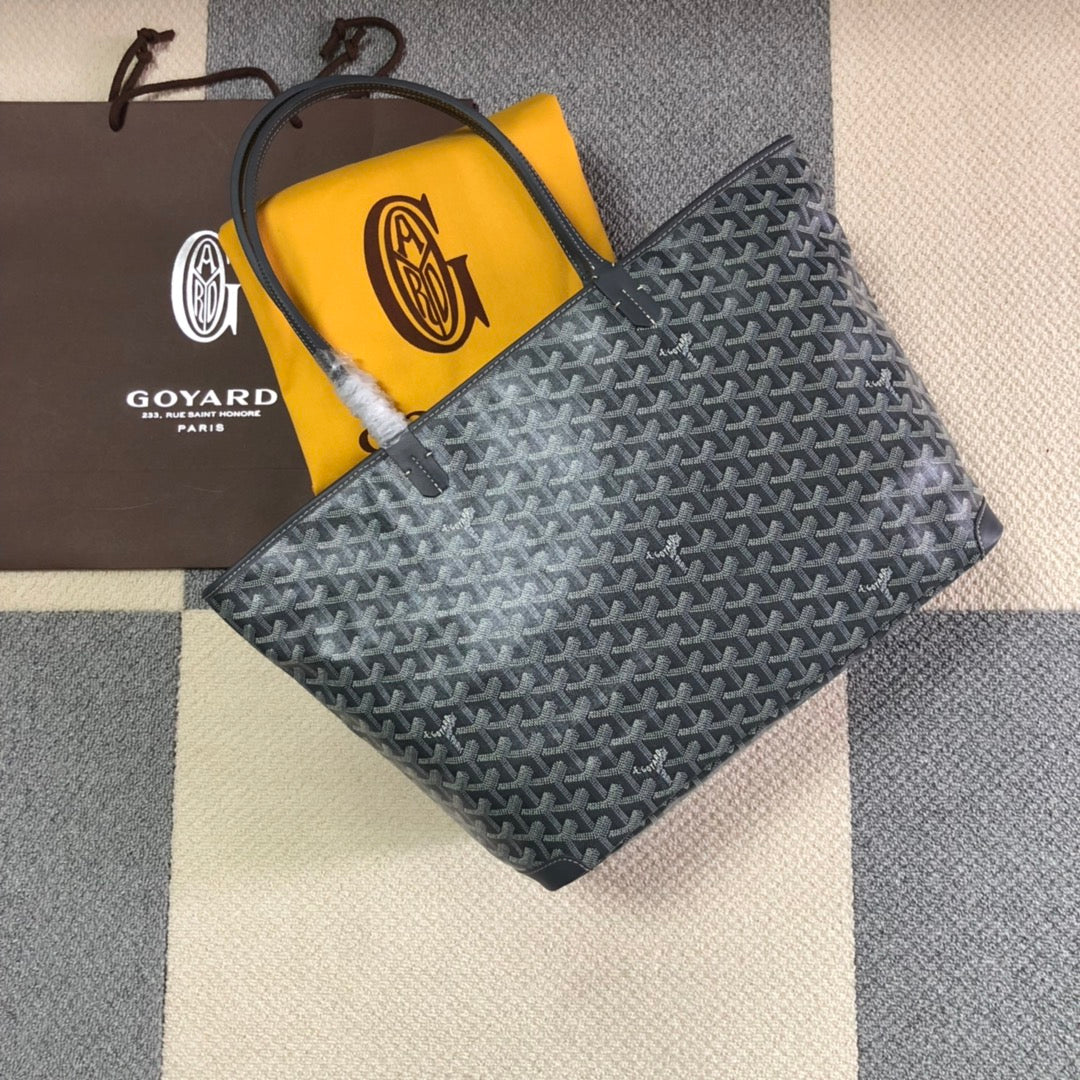 GOYARD ARTOIS PM TOTE BAG GREY - Prime Reps