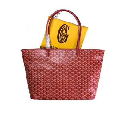GOYARD ARTOIS PM TOTE BAG RED - Prime Reps