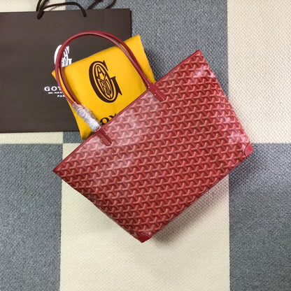 GOYARD ARTOIS PM TOTE BAG RED - Prime Reps