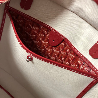 GOYARD ARTOIS PM TOTE BAG RED - Prime Reps