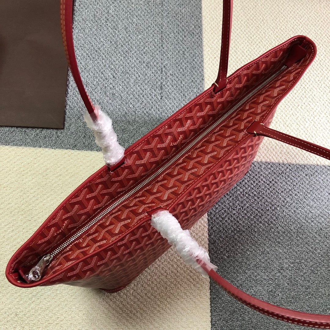 GOYARD ARTOIS PM TOTE BAG RED - Prime Reps