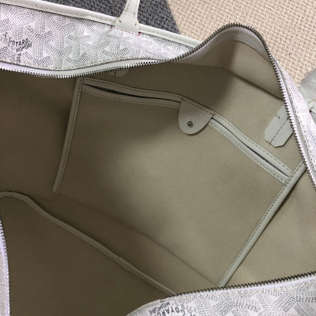 GOYARD ARTOIS PM TOTE BAG WHITE - Prime Reps