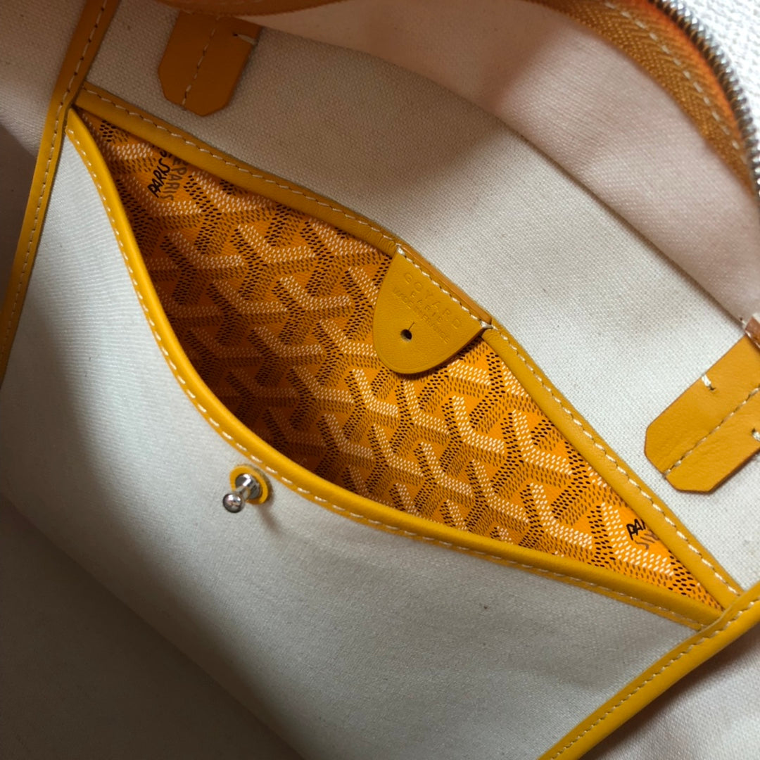 GOYARD ARTOIS PM TOTE BAG YELLOW - Prime Reps