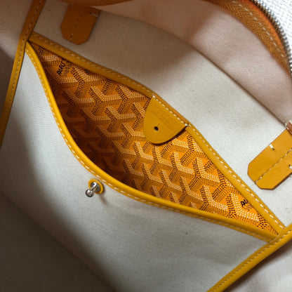 GOYARD ARTOIS PM TOTE BAG YELLOW - Prime Reps