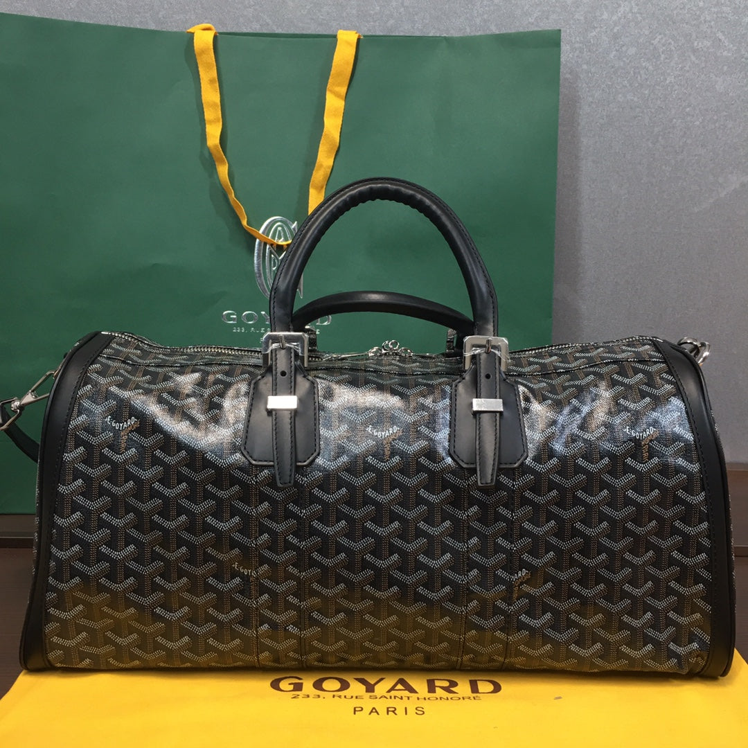GOYARD BOSTON 45 BAG BLACK - Prime Reps