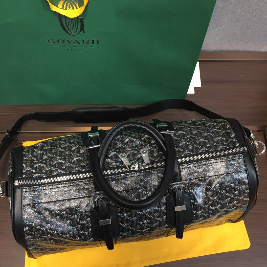 GOYARD BOSTON 45 BAG BLACK - Prime Reps