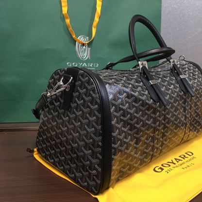 GOYARD BOSTON 45 BAG BLACK - Prime Reps