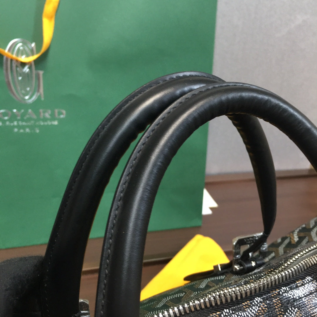 GOYARD BOSTON 45 BAG BLACK - Prime Reps