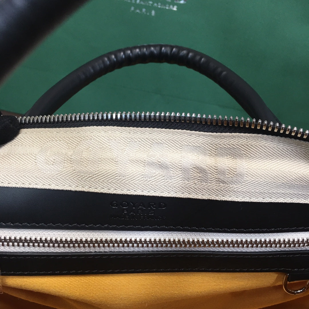 GOYARD BOSTON 45 BAG BLACK - Prime Reps