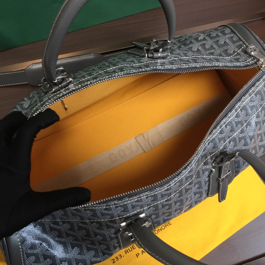 GOYARD BOSTON 45 BAG GREY - Prime Reps