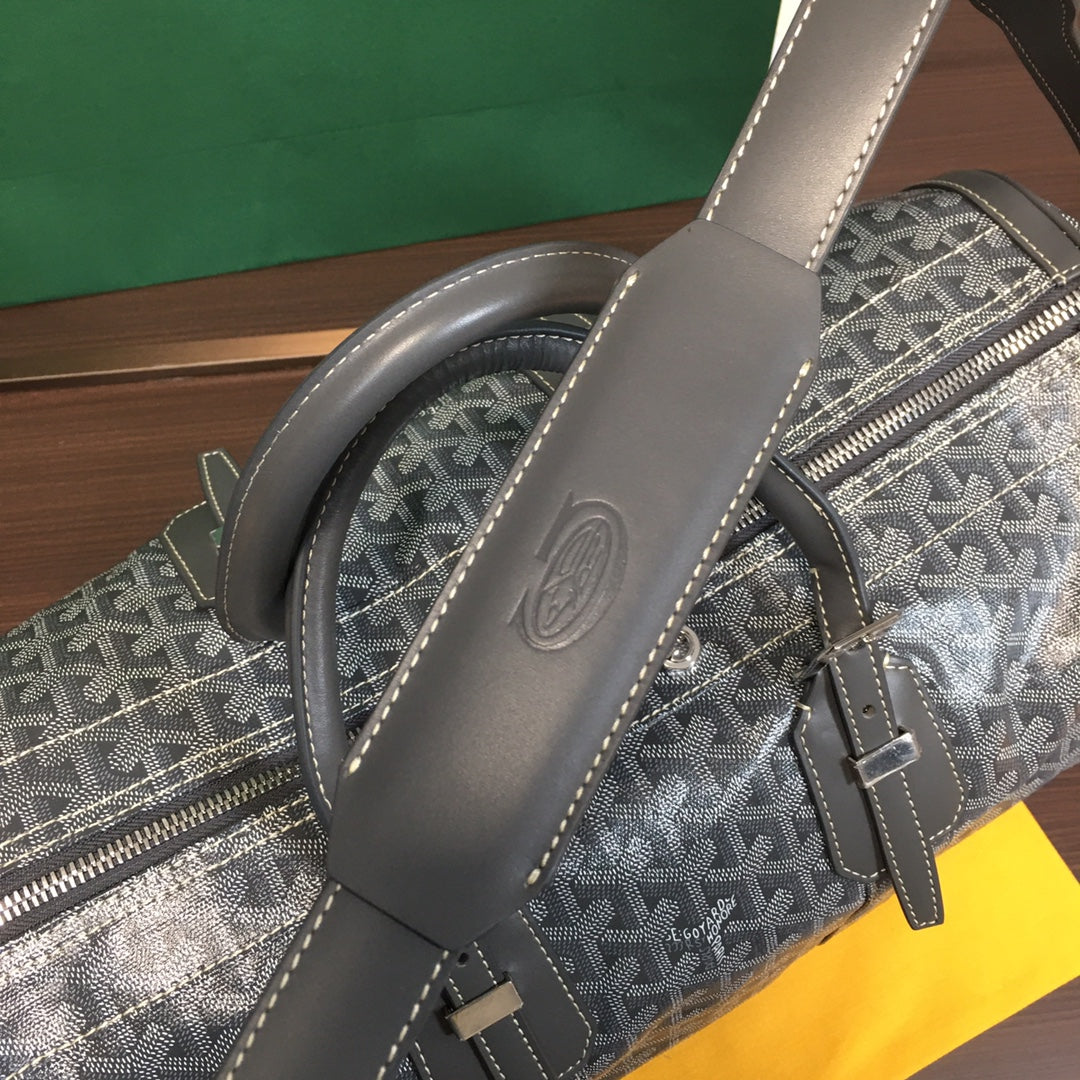 GOYARD BOSTON 45 BAG GREY - Prime Reps
