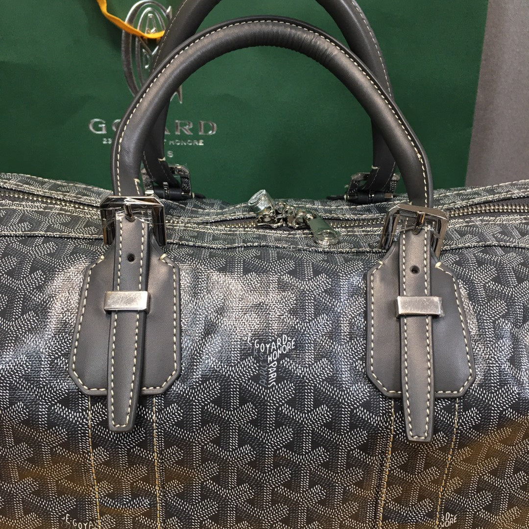 GOYARD BOSTON 45 BAG GREY - Prime Reps