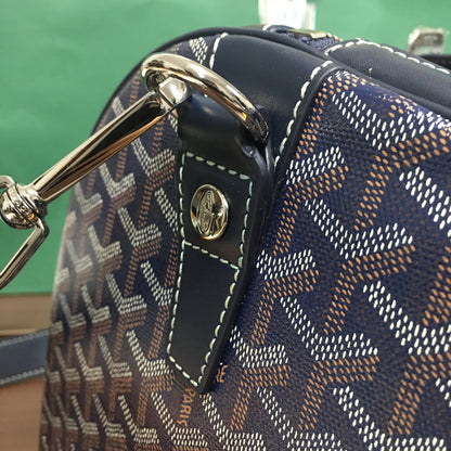 GOYARD BOSTON 50 BAG NAVY - Prime Reps