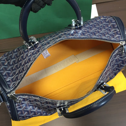 GOYARD BOSTON 50 BAG NAVY - Prime Reps