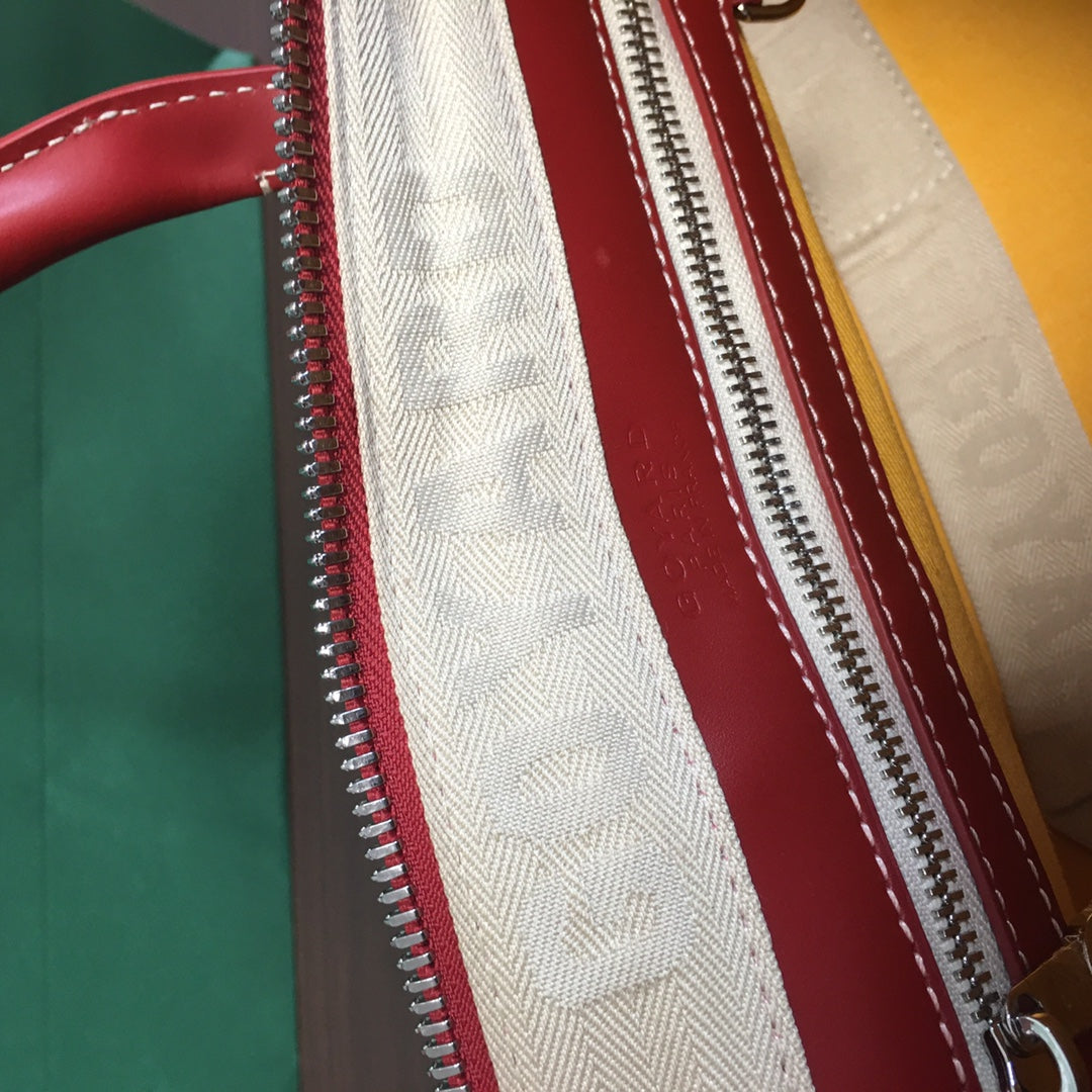 GOYARD BOSTON 50 BAG RED - Prime Reps