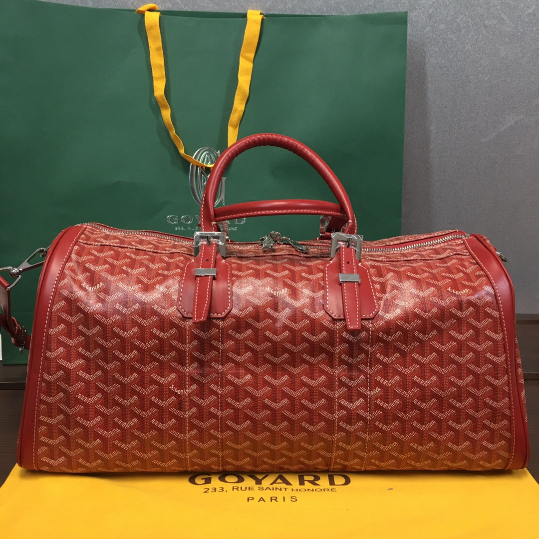 GOYARD BOSTON 50 BAG RED - Prime Reps