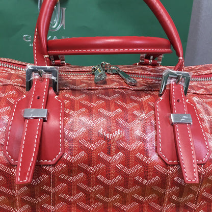 GOYARD BOSTON 50 BAG RED - Prime Reps