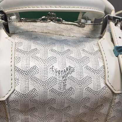 GOYARD BOSTON 50 BAG WHITE - Prime Reps