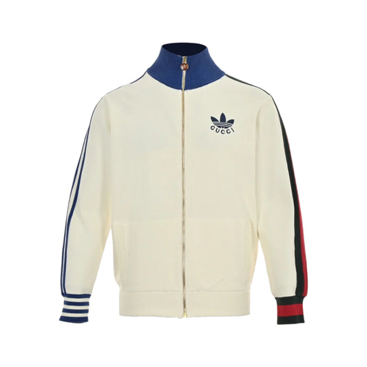 GUCCI x ADIDAS TRACK JACKET BEIGE - Prime Reps