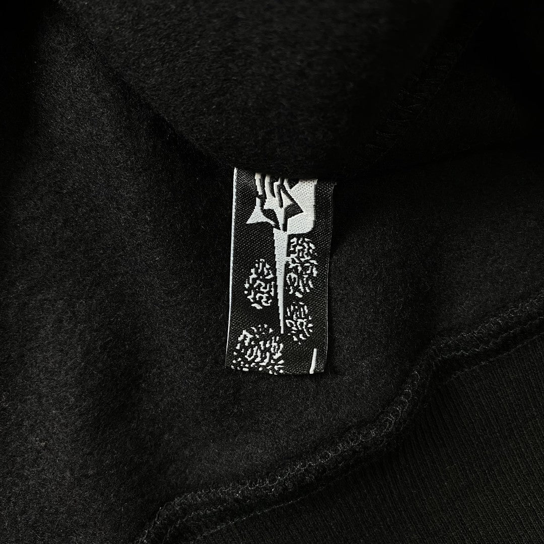 JUICE WRLD x SP5DER HOODIE BLACK - Prime Reps